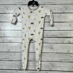 !! Kyte Baby Bamboo Western Pajama Footsie Sz 6-12months